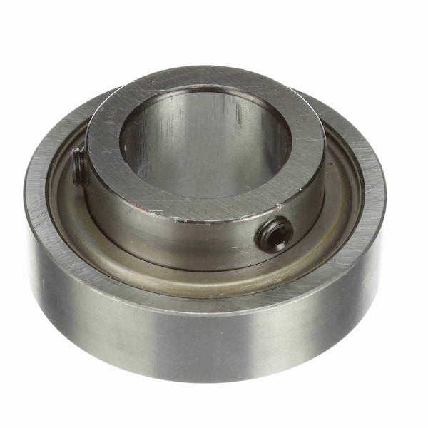 Mounted Ball Bearing Insert, Cylinderical OD, Setscrew, No SLS120